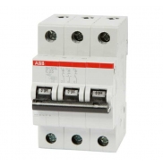 SH203L C25 автоматический выключатель 3-полюсный 25А 4,5кА (хар-ка C) ABB